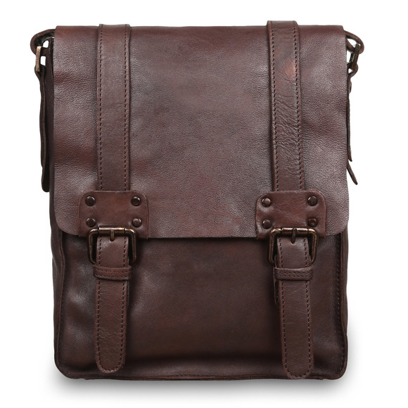 Сумка Ashwood Leather 7995 Brown. Вид спереди