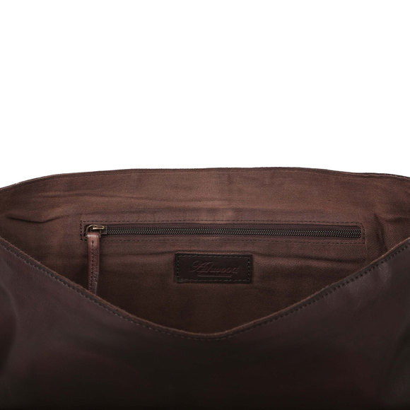 Сумка Ashwood Leather 7996 Brown. Вид сверху