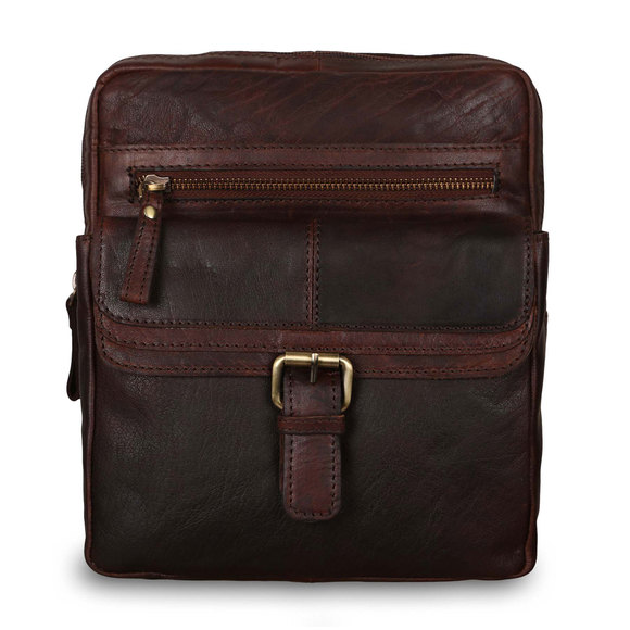 Сумка Ashwood Leather G-33 Brandy. Вид спереди