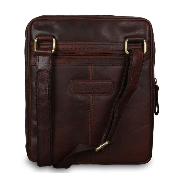 Сумка Ashwood Leather G-33 Brandy. Вид сзади